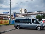 Бесплатный автобус Genser в пункт аренды автомобилей АрендаАвто-чкв на ул.Добролюбова